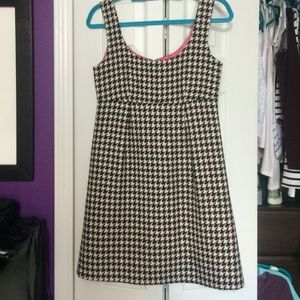 Wool Houndstooth Dress